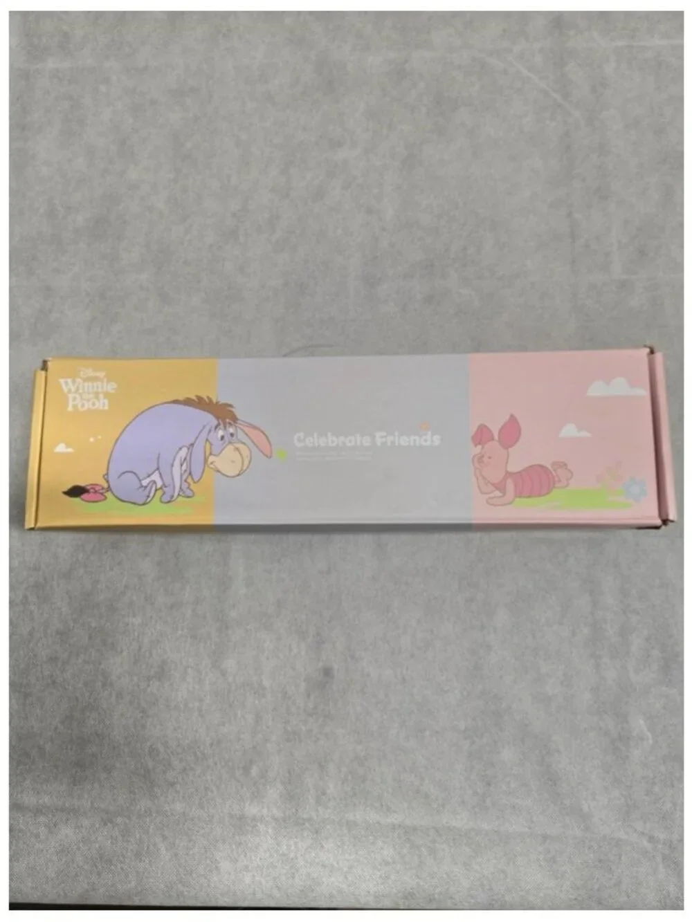 Disney Set Of 4 Winnie The Pooh Glasses Celebrate Friends